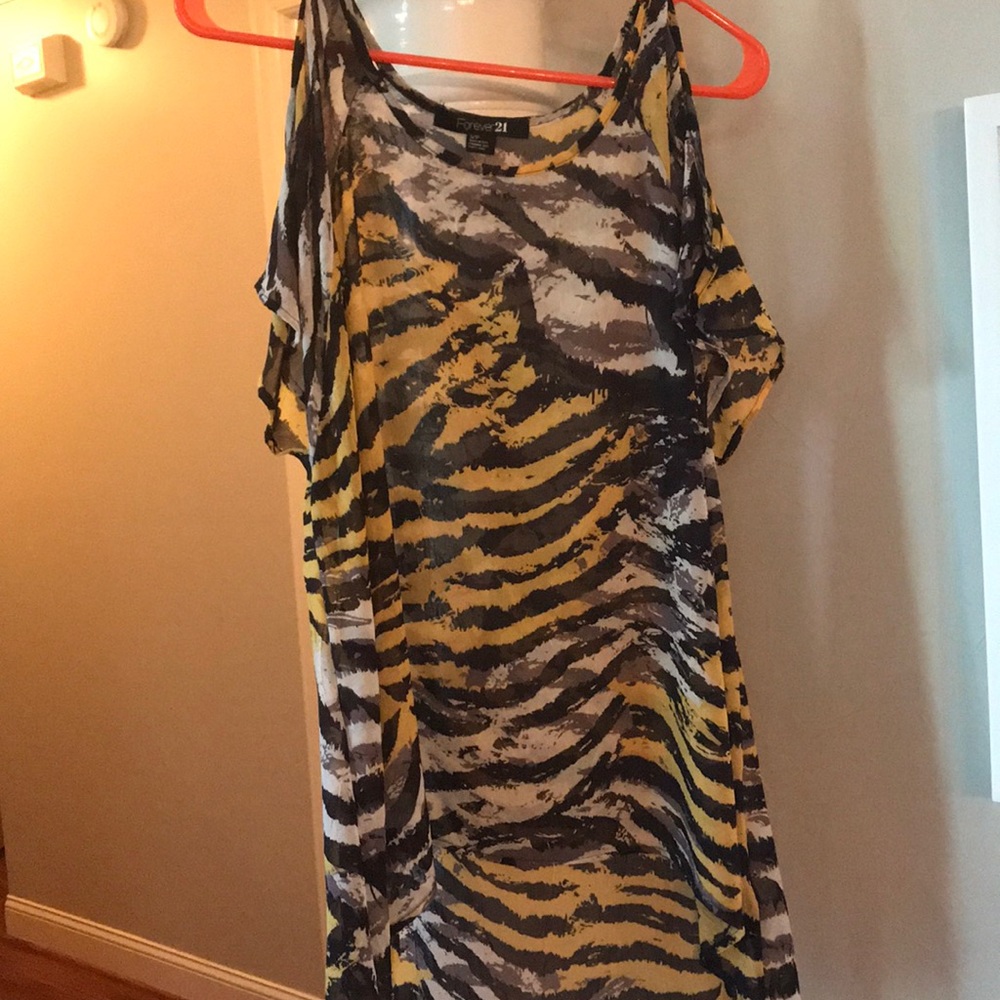 Forever 21 open shoulder top